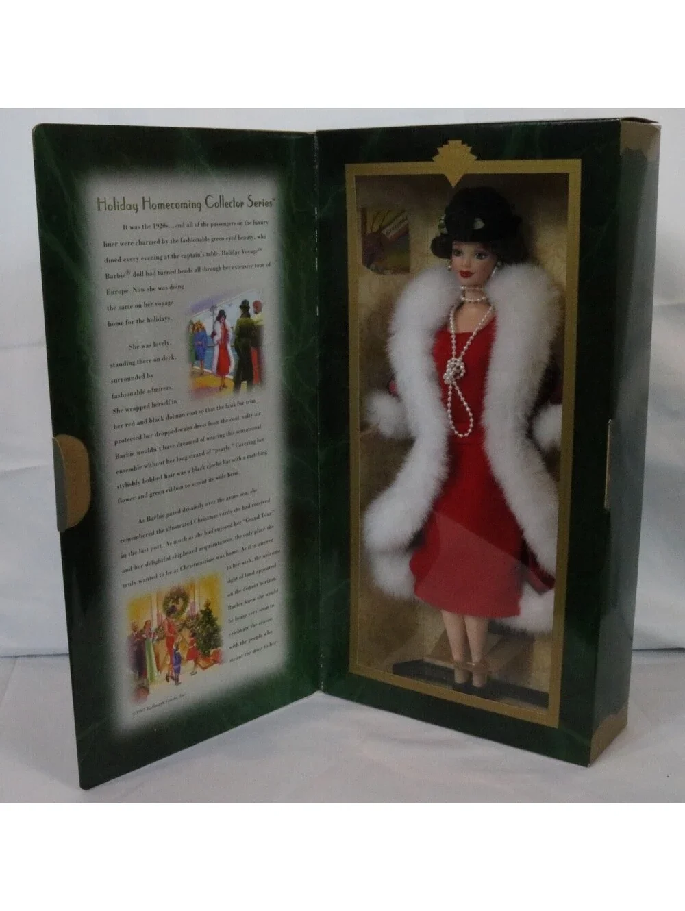 Special Edition 1997 Holiday Voyage Hallmark Barbie Doll 1920’s Flapper 18651
